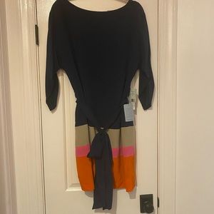 Eliza J Navy Blue Dress